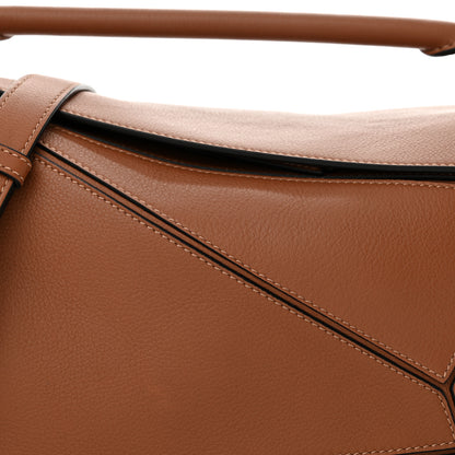 Loewe Calfskin Small Puzzle Bag Tan 8 of 11