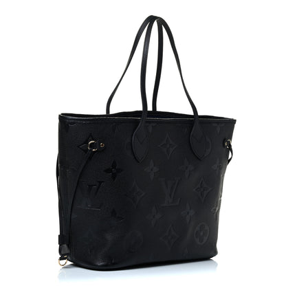 Louis Vuitton Empreinte Monogram Giant Neverfull MM Black 2 of 4
