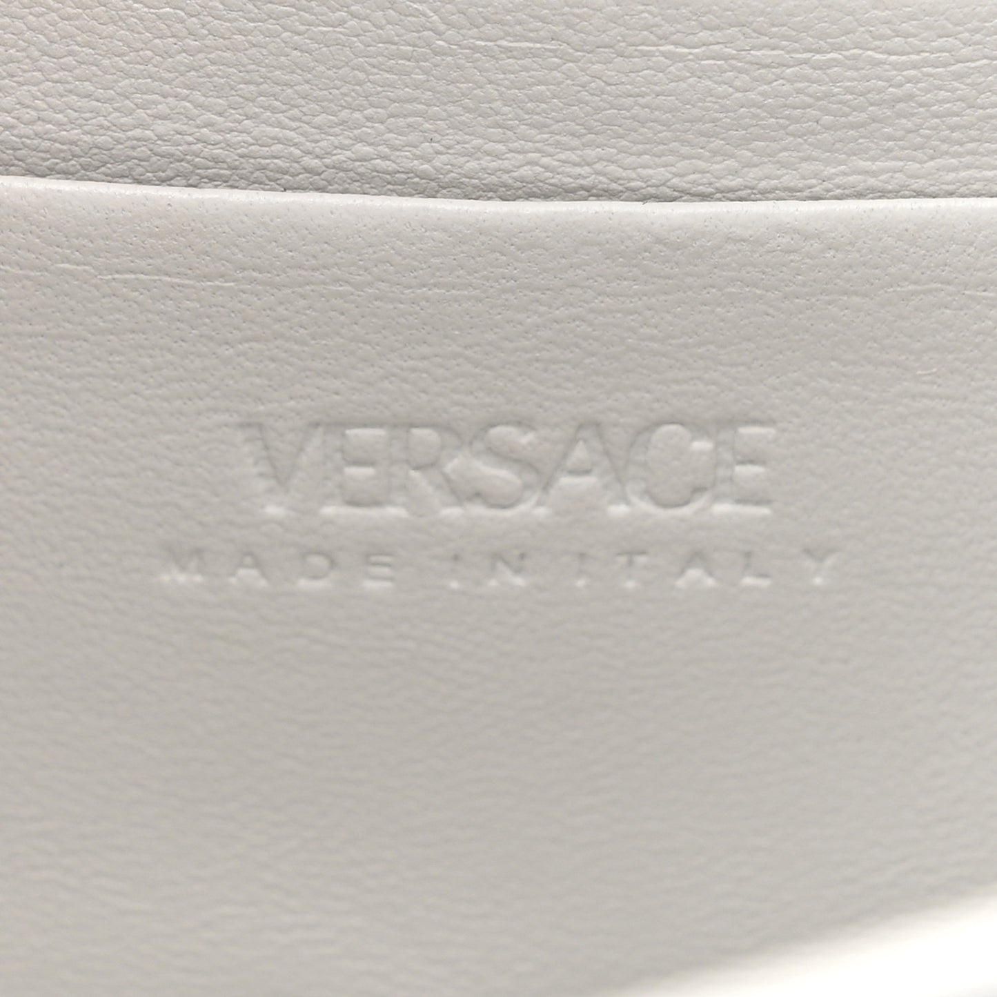 Calfskin Small Greca Goddess Shoulder Bag Optical White