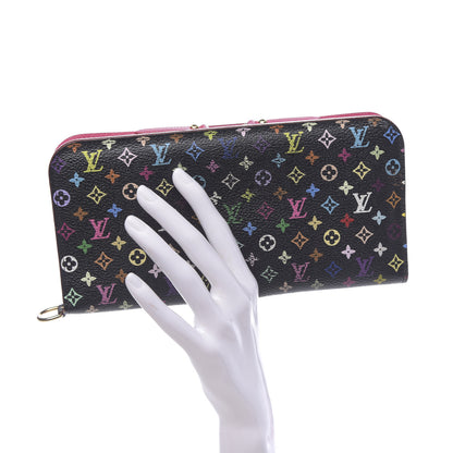Louis Vuitton Monogram Multicolor Insolite Wallet Black Grenade 2 of 12