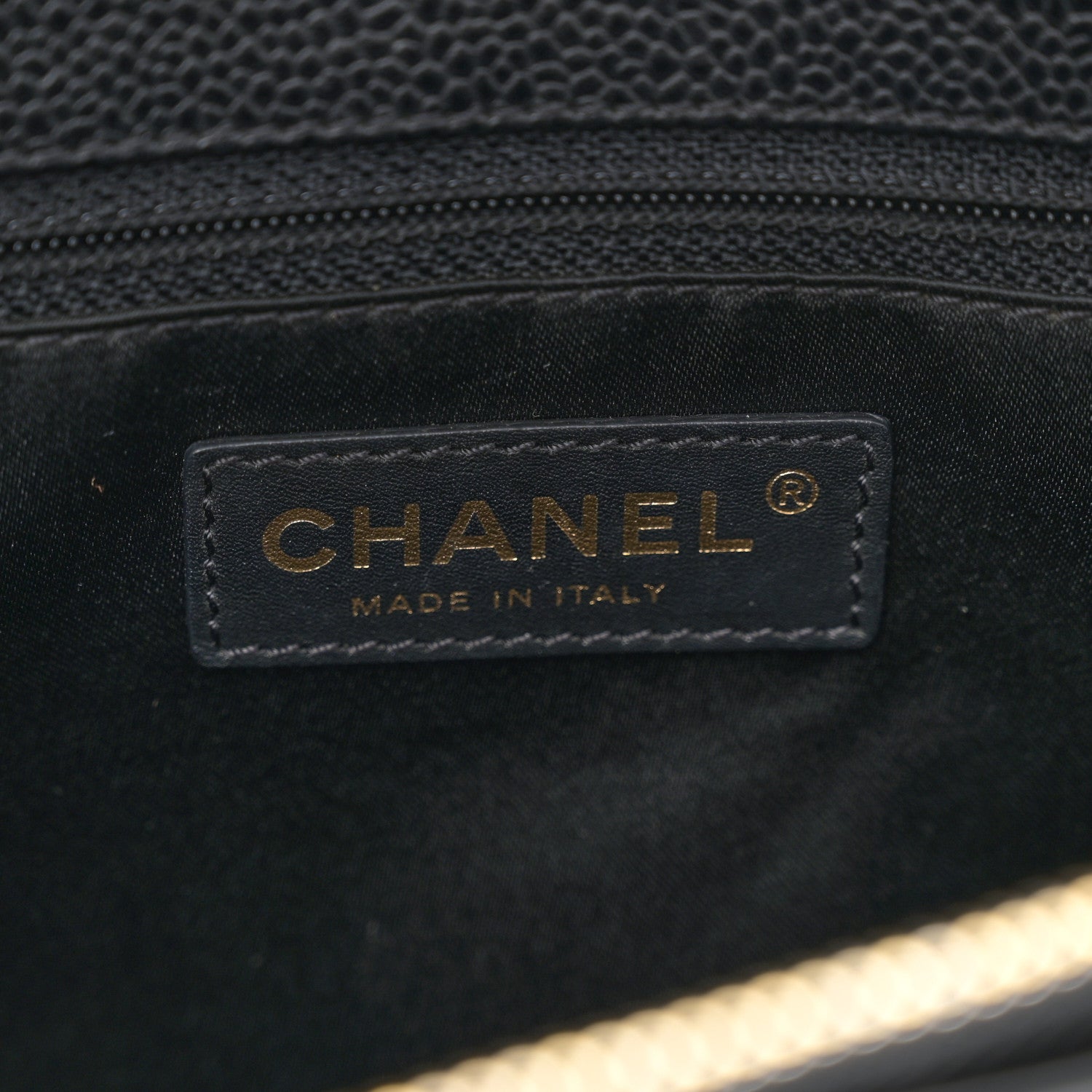 Chanel Caviar Quilted Grand Shopping Tote GST Black 6 of 10