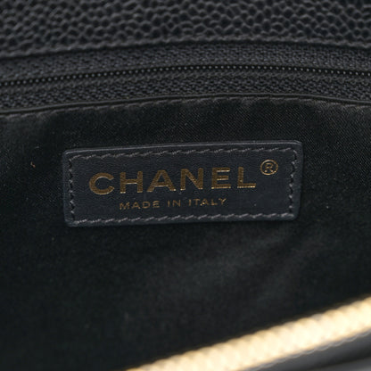 Chanel Caviar Quilted Grand Shopping Tote GST Black 6 of 10