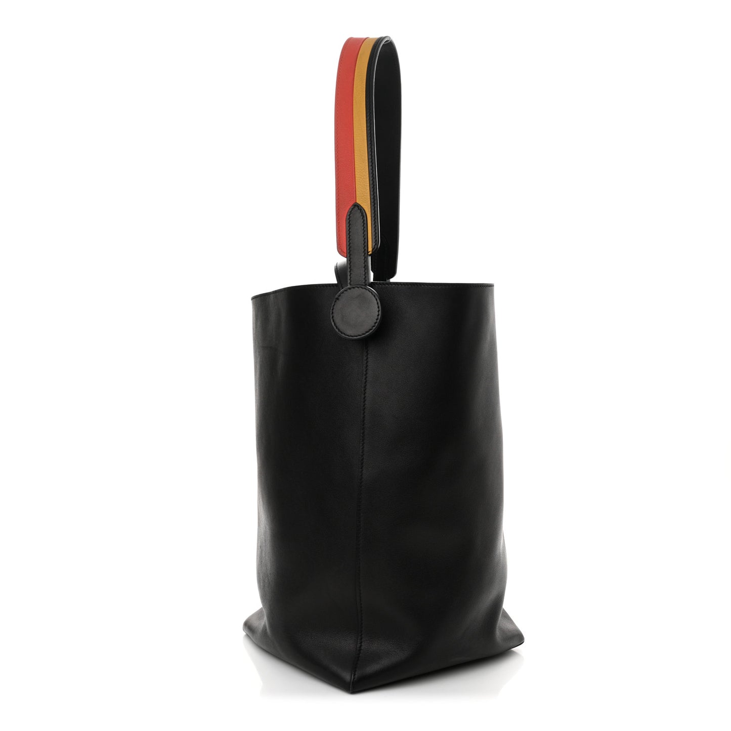 Evercolor Swift Sac Licol 19 Black Bleu Indigo Ambre Capucine