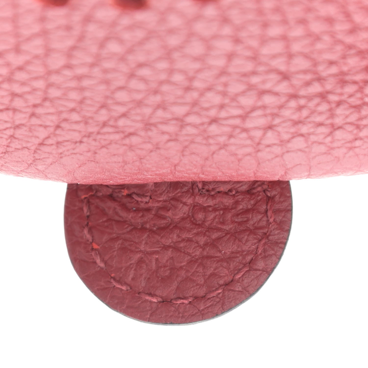 Hermes Taurillon Clemence Evelyne TPM Rouge Grenat 6 of 10