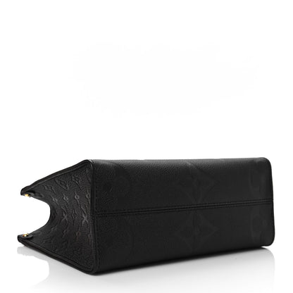 Louis Vuitton Empreinte Monogram Giant Onthego PM Black 4 of 7