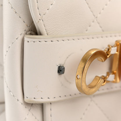 Chanel Calfskin Quilted Small Enchained Flap White 12 of 12