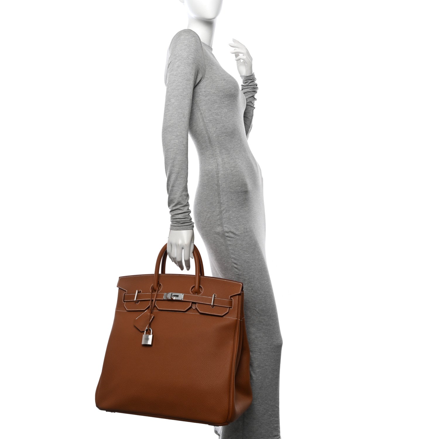 Hermes Togo HAC Birkin 40 Gold 2 of 11