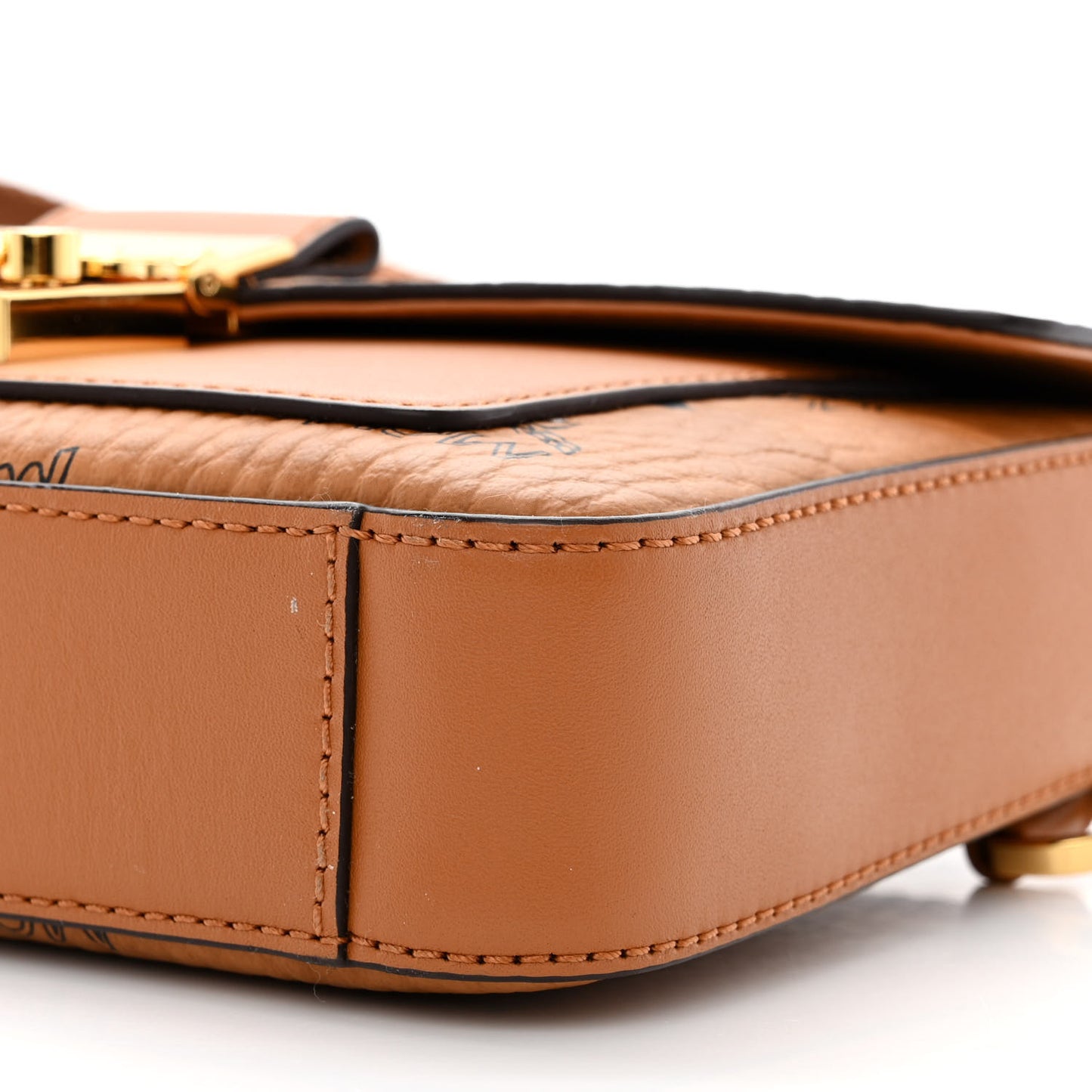 Visetos Small Millie Crossbody Belt Bag Cognac