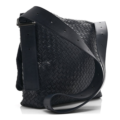 Bottega Veneta Nappa Intrecciato Messenger Bag Tourmaline 3 of 11