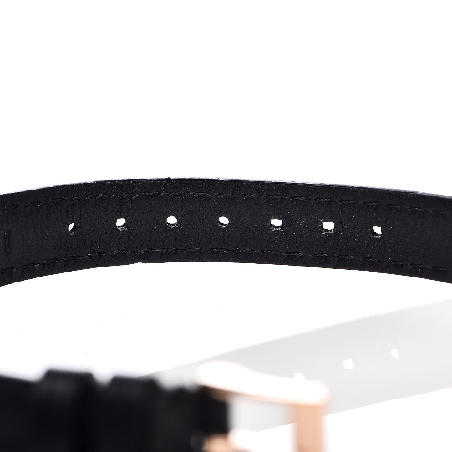 Stainless Steel Calfskin 29mm GG2570 Quartz Watch Black