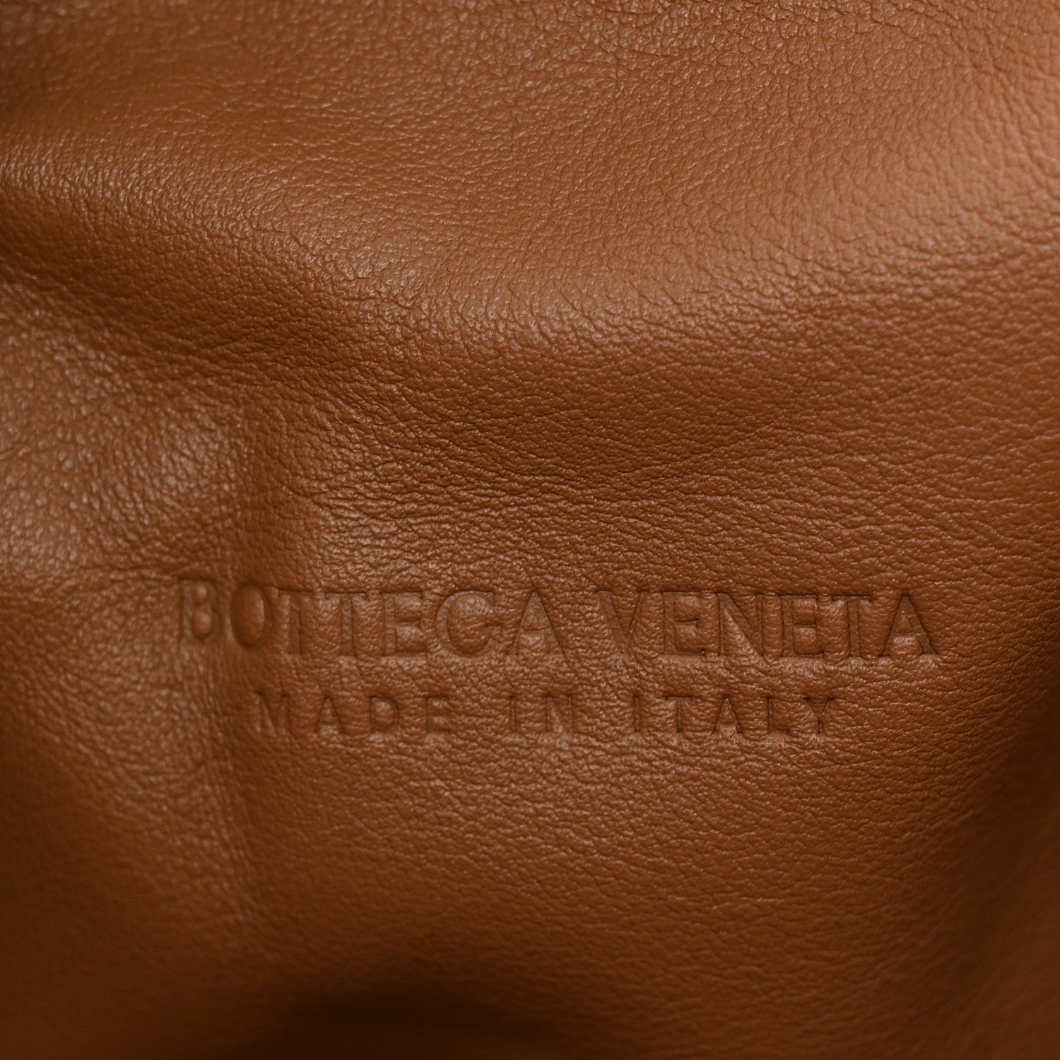 Bottega Veneta Smooth Butter Calf The Pouch Oversized Clutch Teak 6 of 7