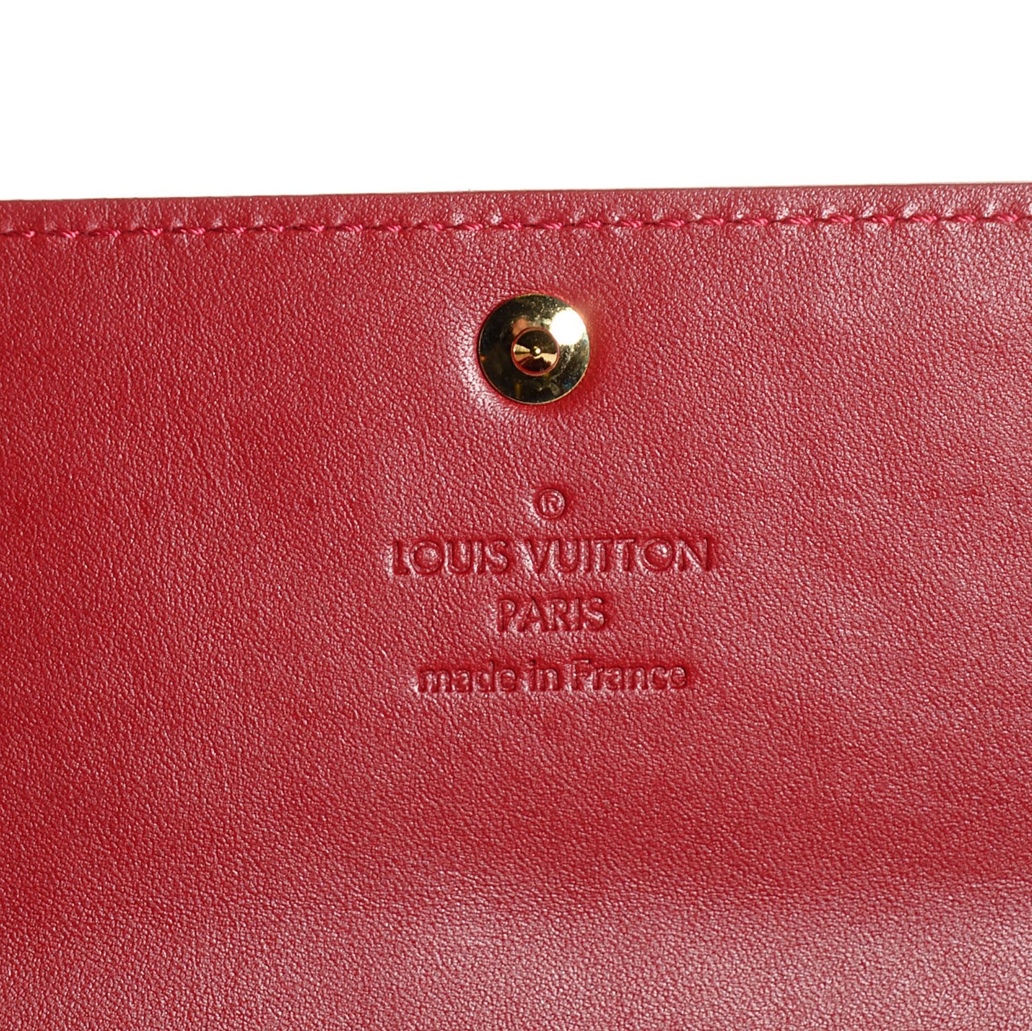 Louis Vuitton Vernis Sarah Wallet Pomme D'Amour 6 of 7