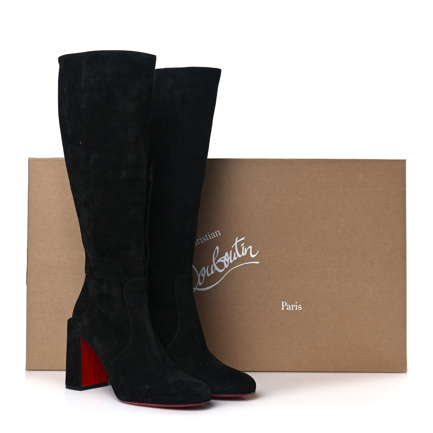Veau Velours Cavalika 85 Boots 38 Black