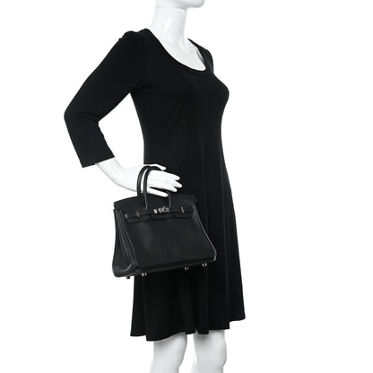 Hermes Swift Birkin 25 Black 2 of 13