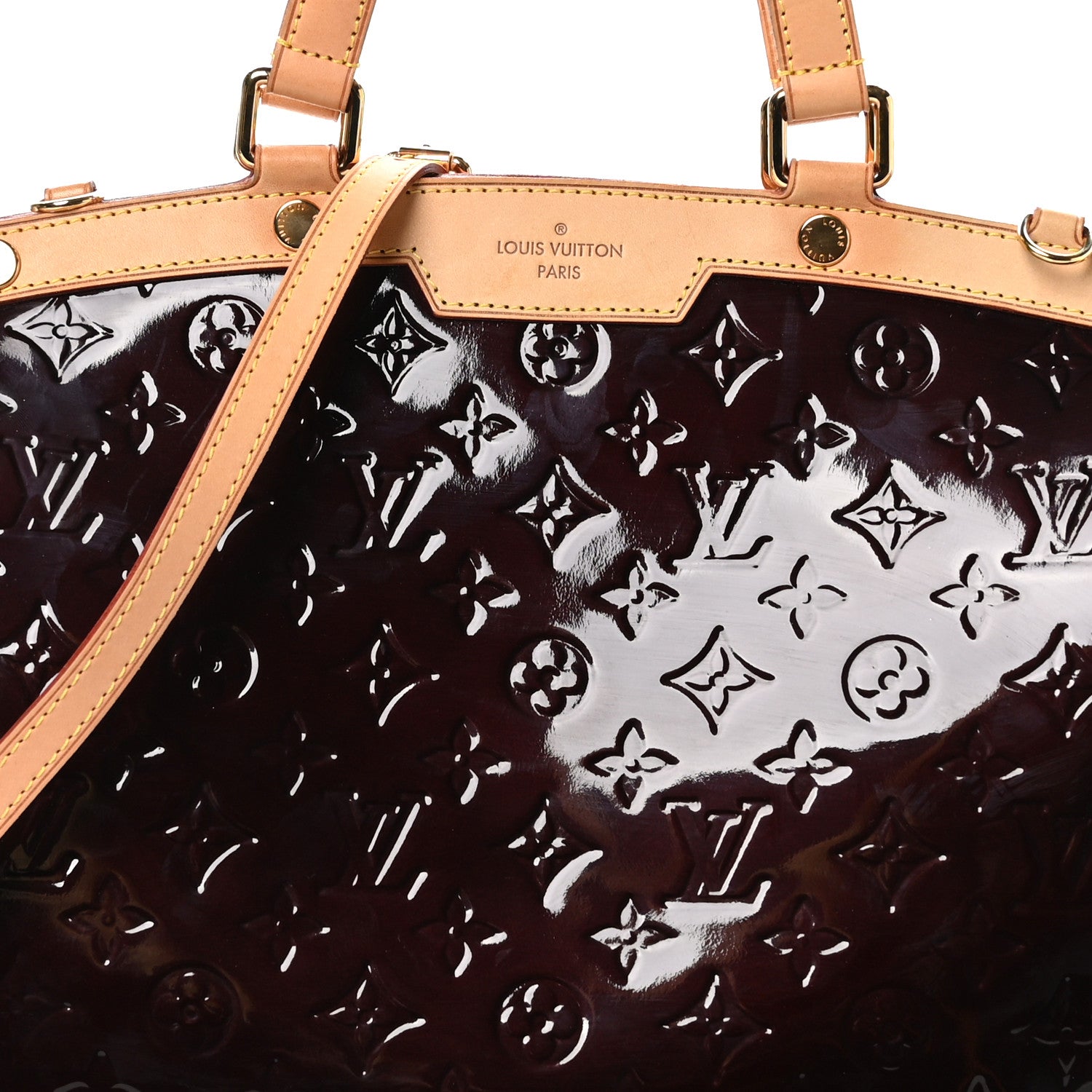 Louis Vuitton Vernis Brea MM Amarante 7 of 10