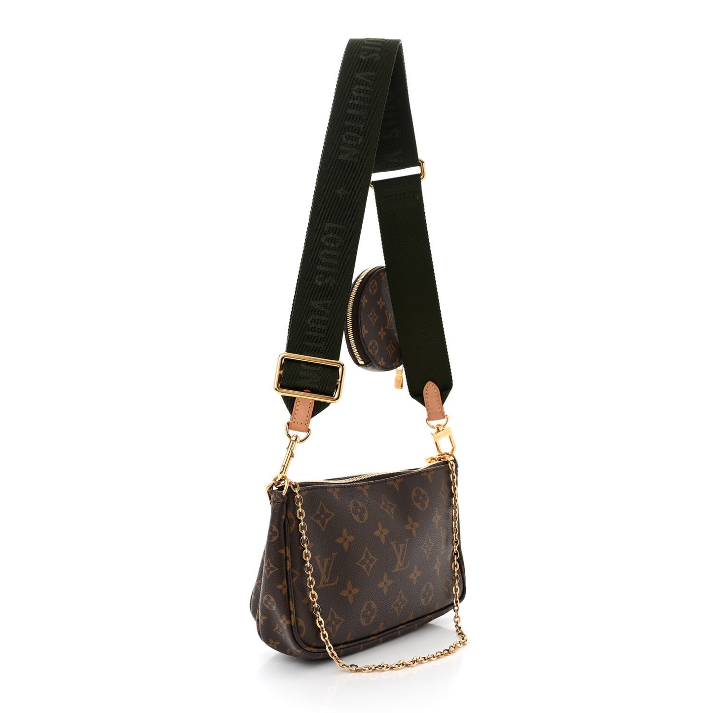 Monogram Multi Pochette Accessories Kaki