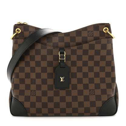 Louis Vuitton Damier Ebene Odeon MM Black 1 of 13