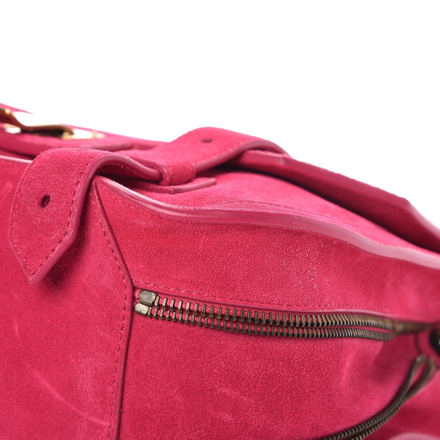 Proenza Schouler Suede PS1 Mini Pouch Messenger Bag Chianti 13 of 16