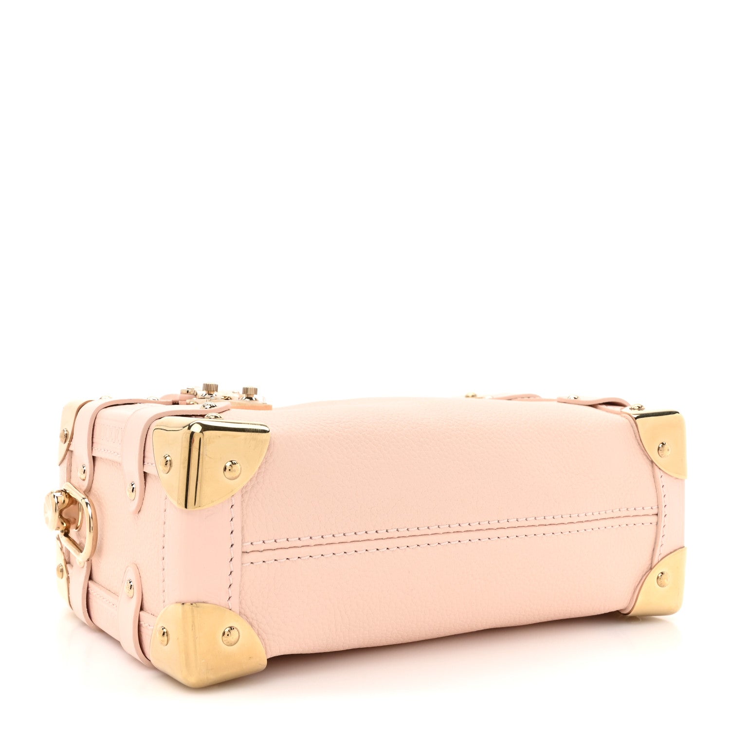 Louis Vuitton Calfskin Side Trunk PM Pink Pearl 4 of 9