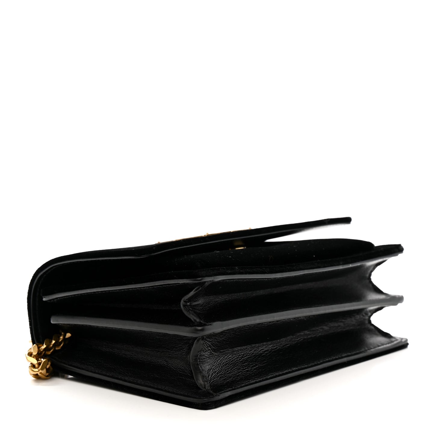 Velvet Small Monogram Sunset Black