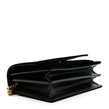 Saint Laurent Velvet Small Monogram Sunset Black 4 of 11