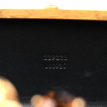 Alexander McQueen Snakeskin Knuckle Box Clutch Rose Gold 6 of 12