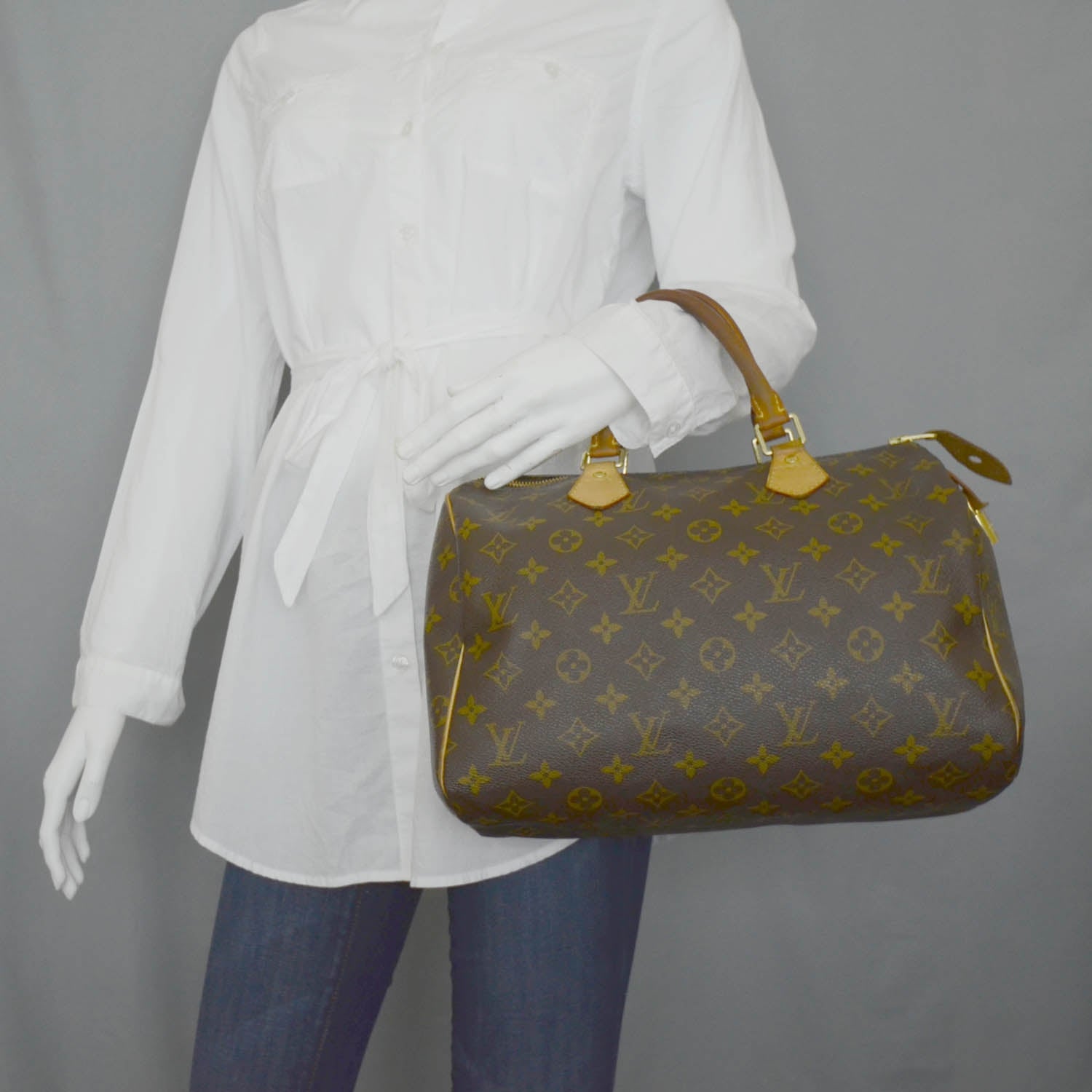 Louis Vuitton Monogram Speedy 30 2 of 13