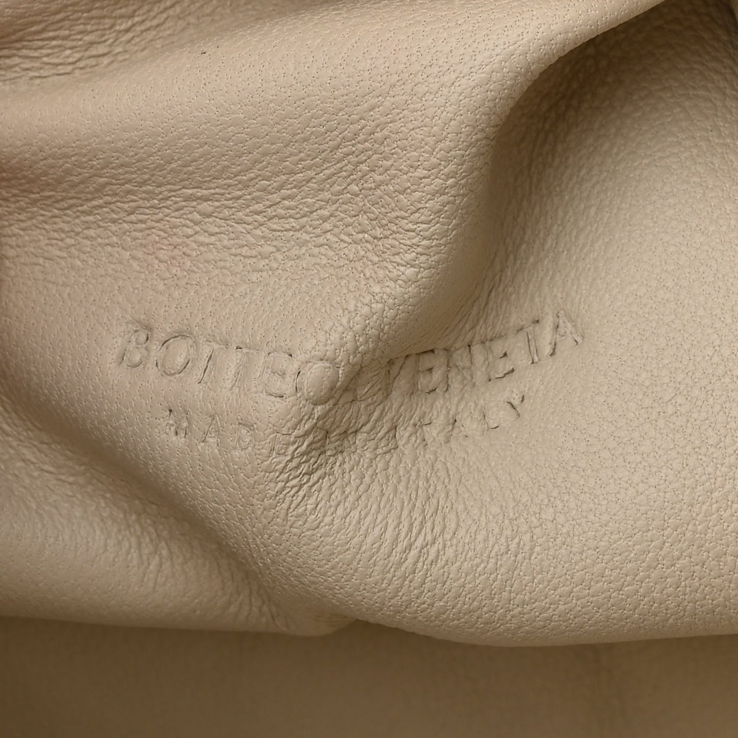 Metallic Crushed Calfskin The Mini Pouch Gold