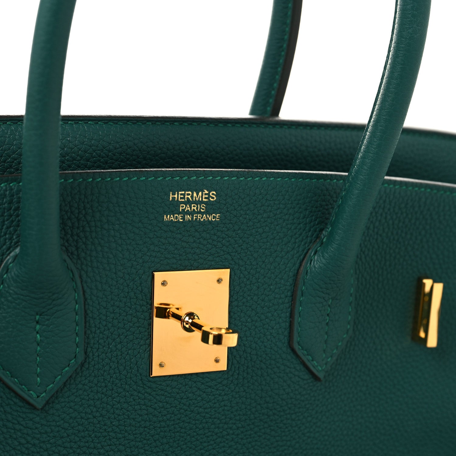 Hermes Togo Birkin 35 Malachite 6 of 12
