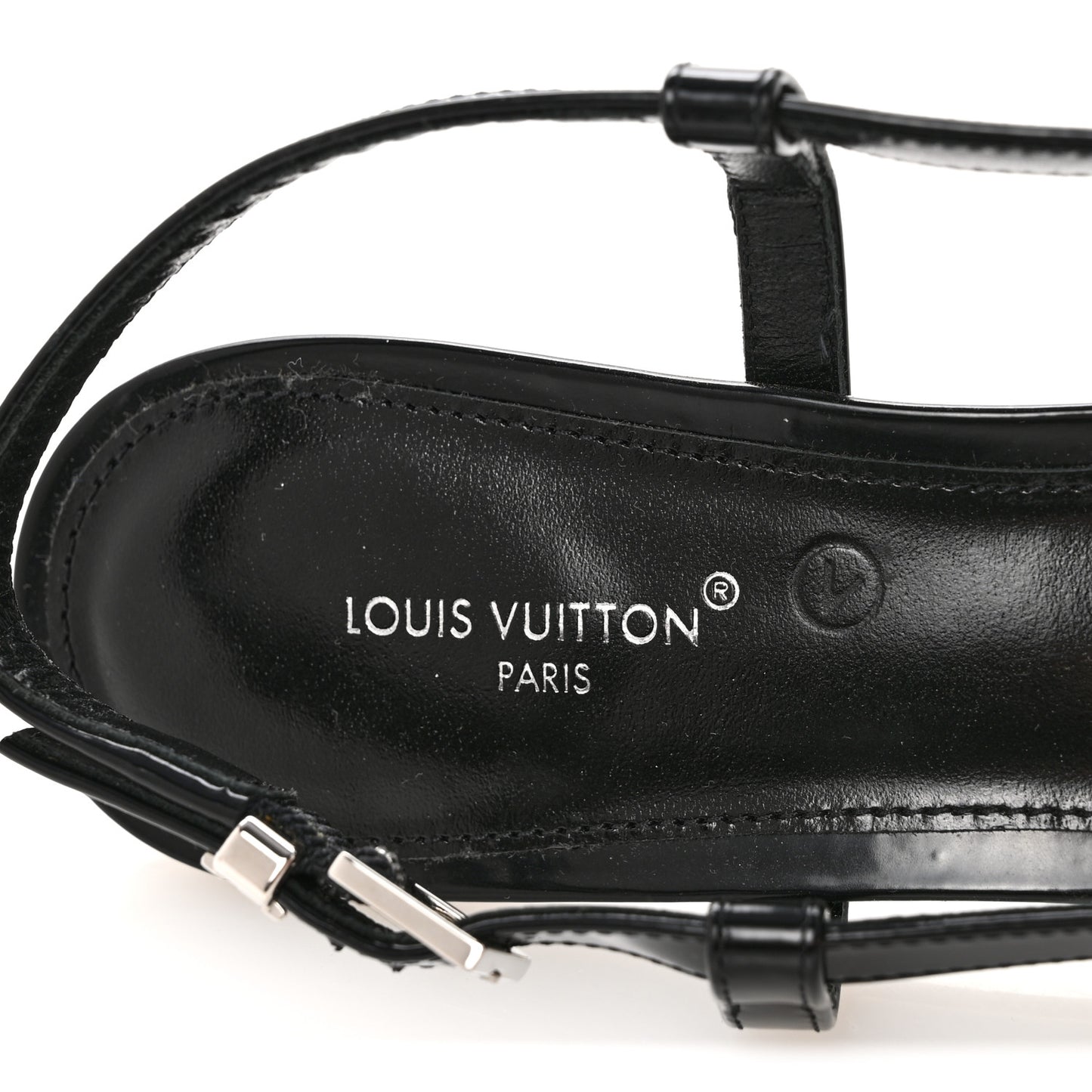 Calfskin Allure D'Orsay Slingback Pump 37.5 Black