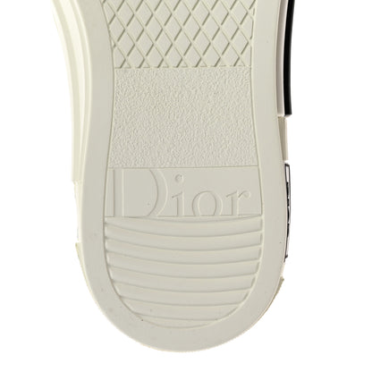 Christian Dior Technical Canvas Oblique Mens B23 High Top Sneakers 38 White 7 of 17