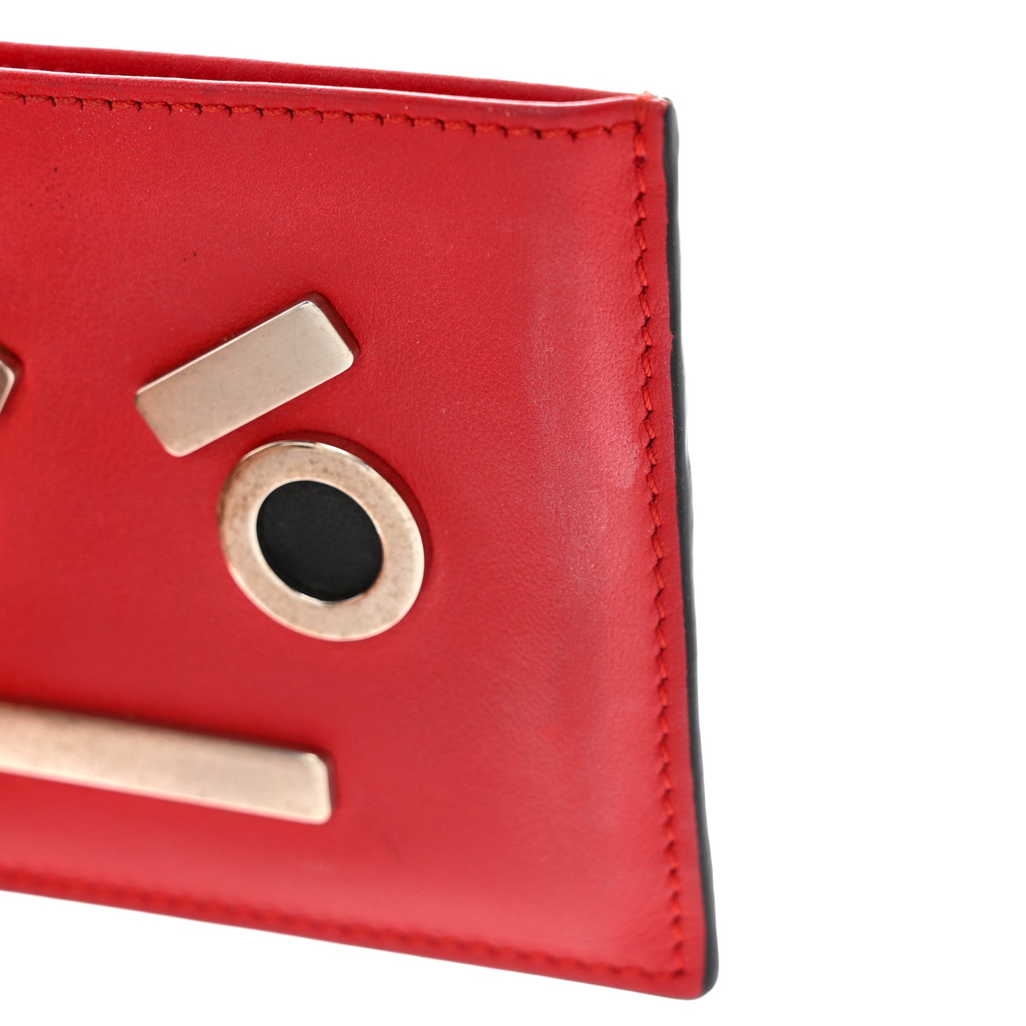 Vitello Century Face No Words Card Holder Fragola