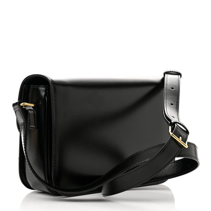 Celine Shiny Calfskin Medium Triomphe Black 3 of 10