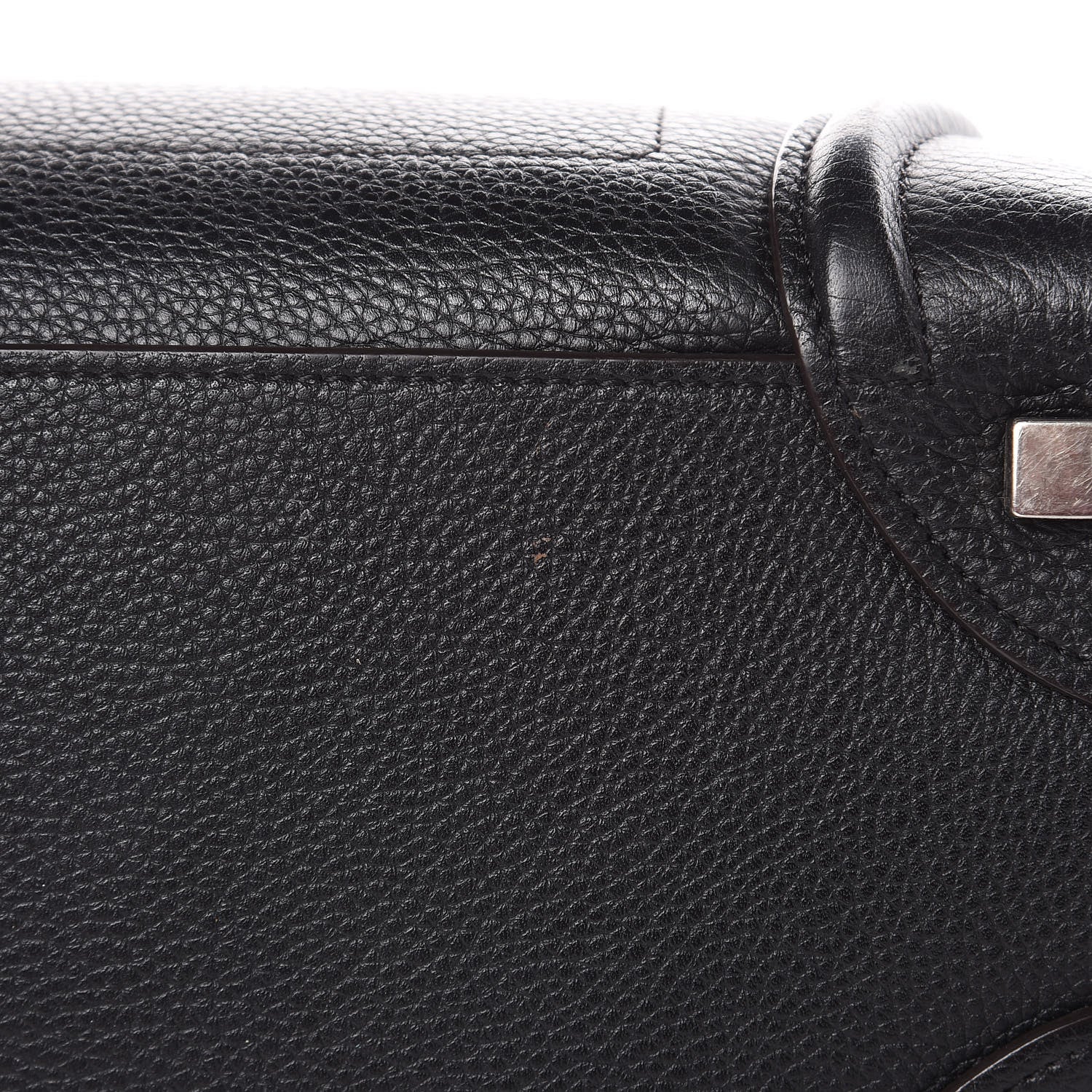 Celine Drummed Calfskin Micro Luggage Black 11 of 16
