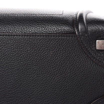 Celine Drummed Calfskin Micro Luggage Black 11 of 16