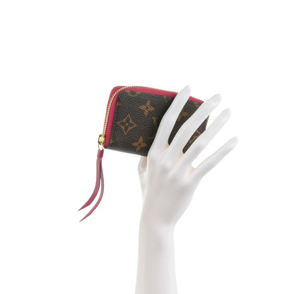 Louis Vuitton Monogram Zippy Multicartes Fuchsia 2 of 7