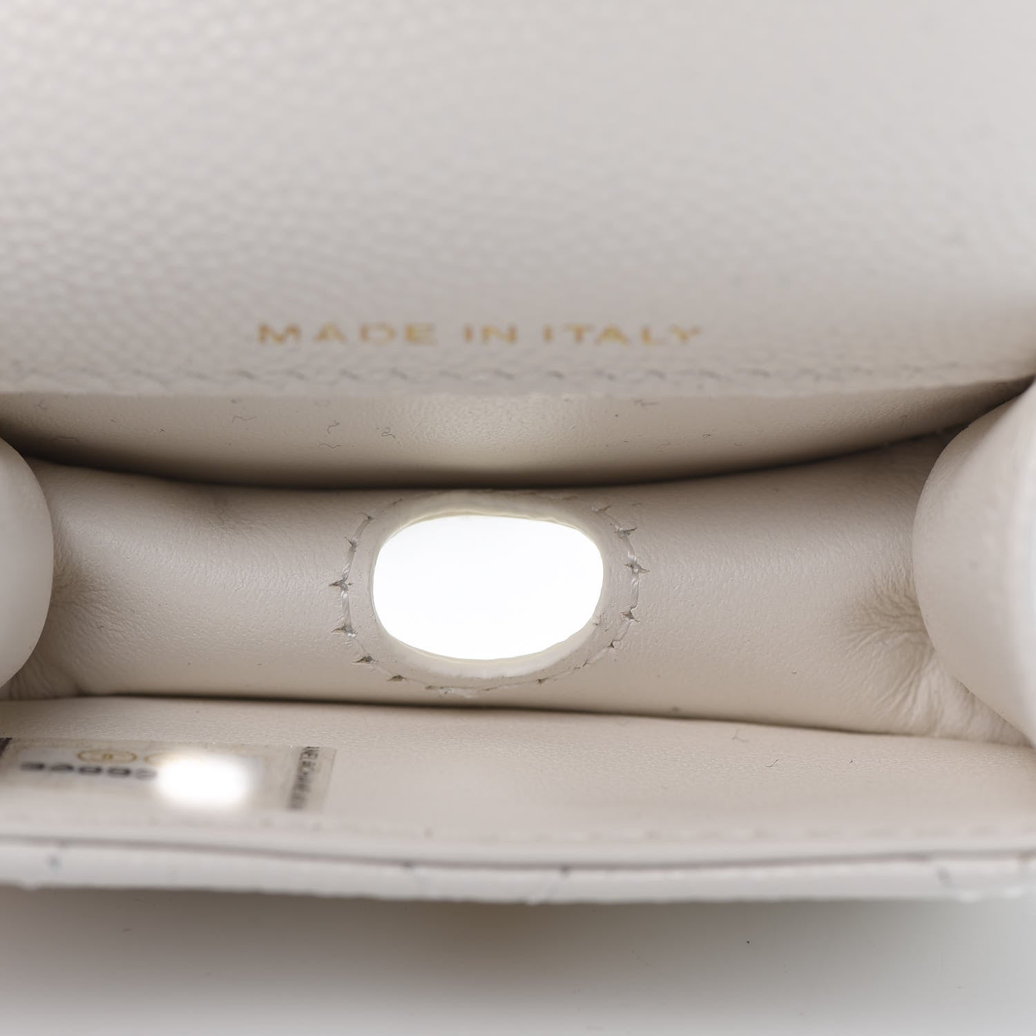 Chanel Caviar Quilted Airpods Pro Case White 5 of 12