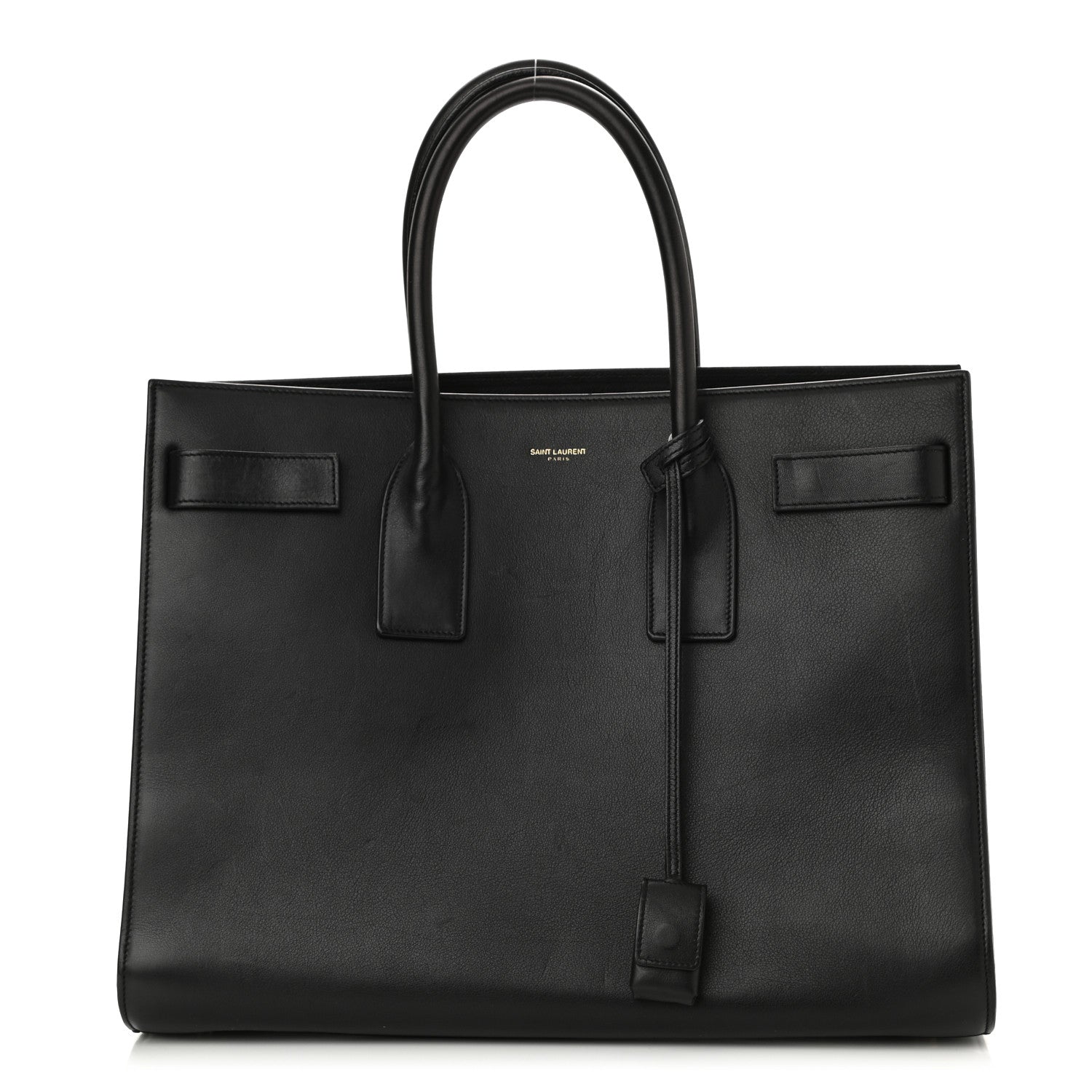 Saint Laurent Calfskin Large Sac De Jour Carryall Black 1 of 8