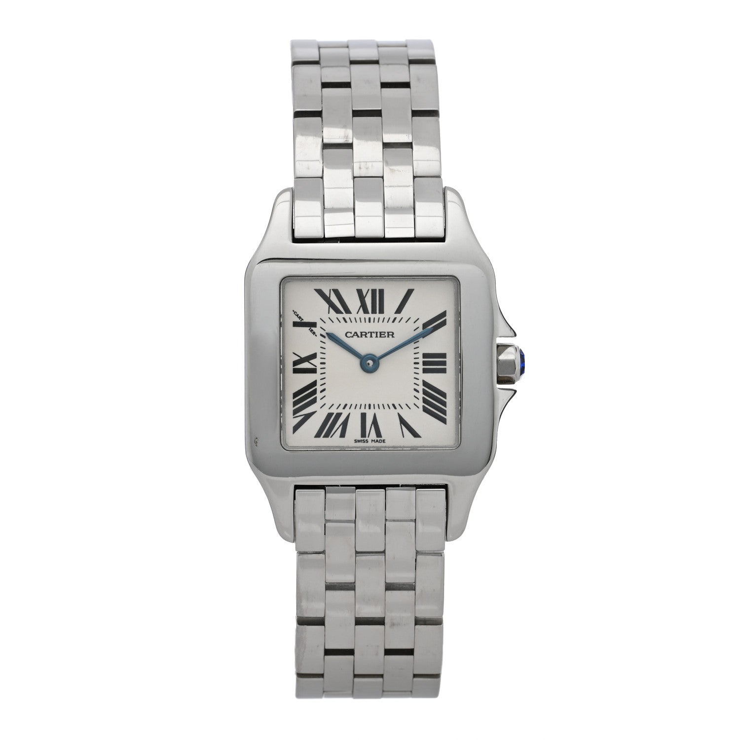 Cartier Stainless Steel 26mm Santos Demoiselle Quartz Watch 1 of 4