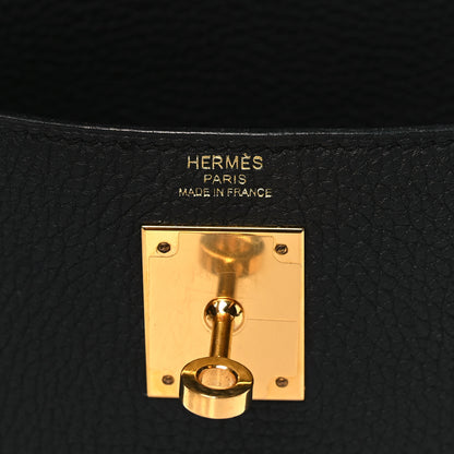 Hermes Togo Kelly Retourne 28 Black 6 of 11