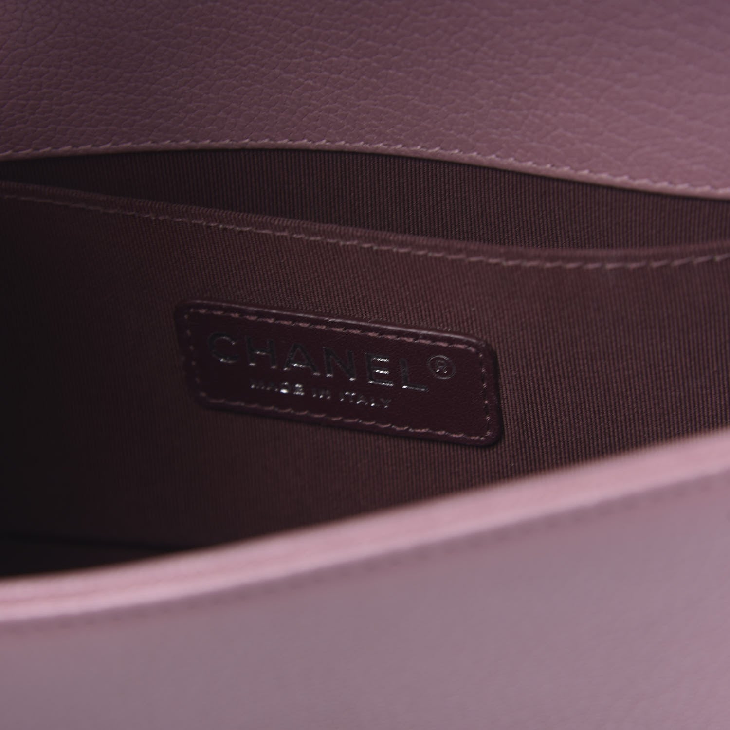 Chanel Goatskin Quilted Patent Small Duo Boy Flap Pink 6 of 10