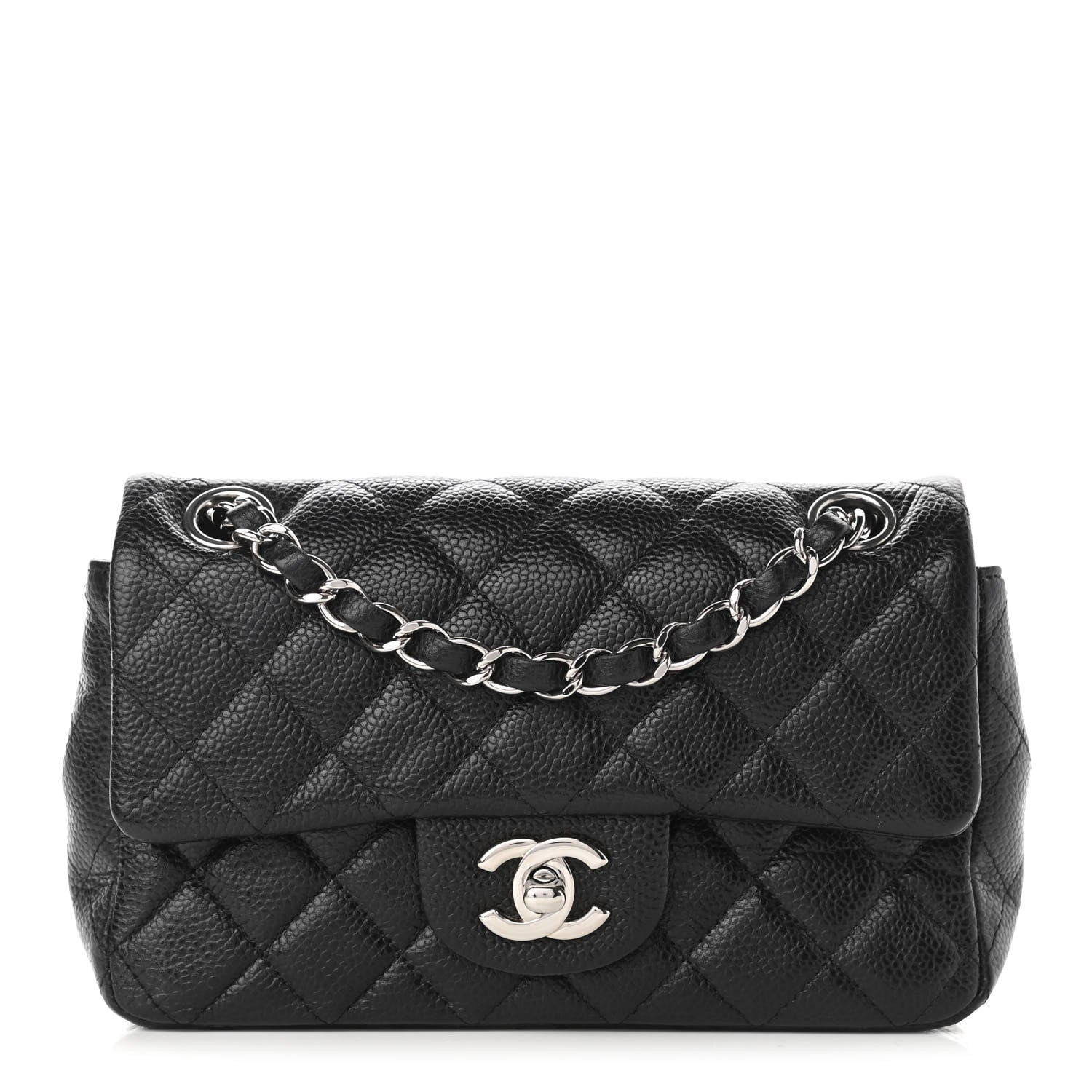 Chanel Caviar Quilted Mini Rectangular Flap Black 1 of 19