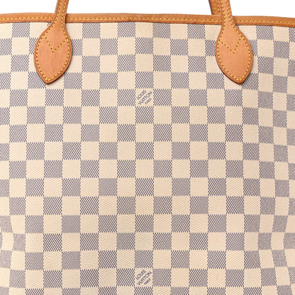 Louis Vuitton Damier Azur Neverfull MM 7 of 12