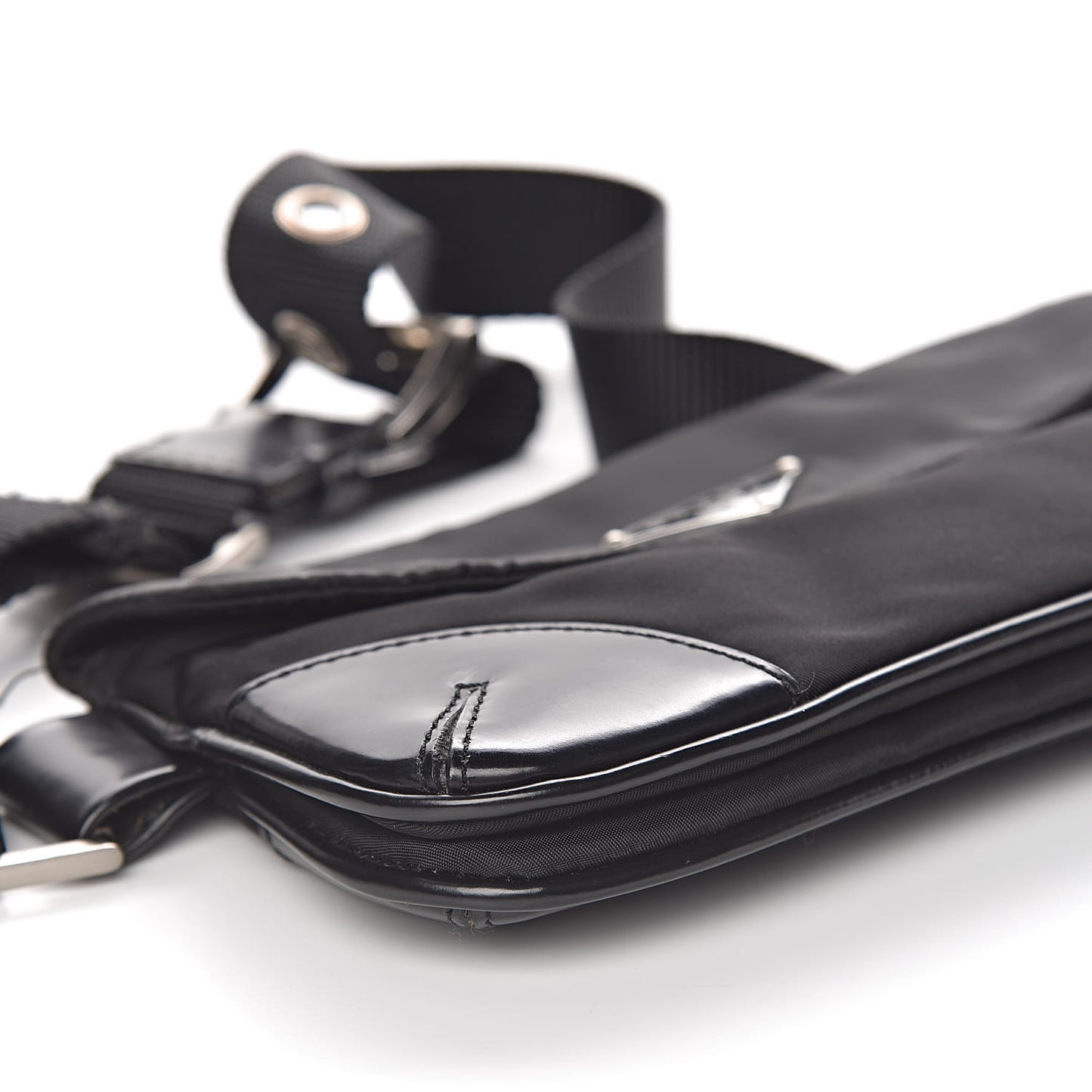 Tessuto Nylon Belt Bag Black