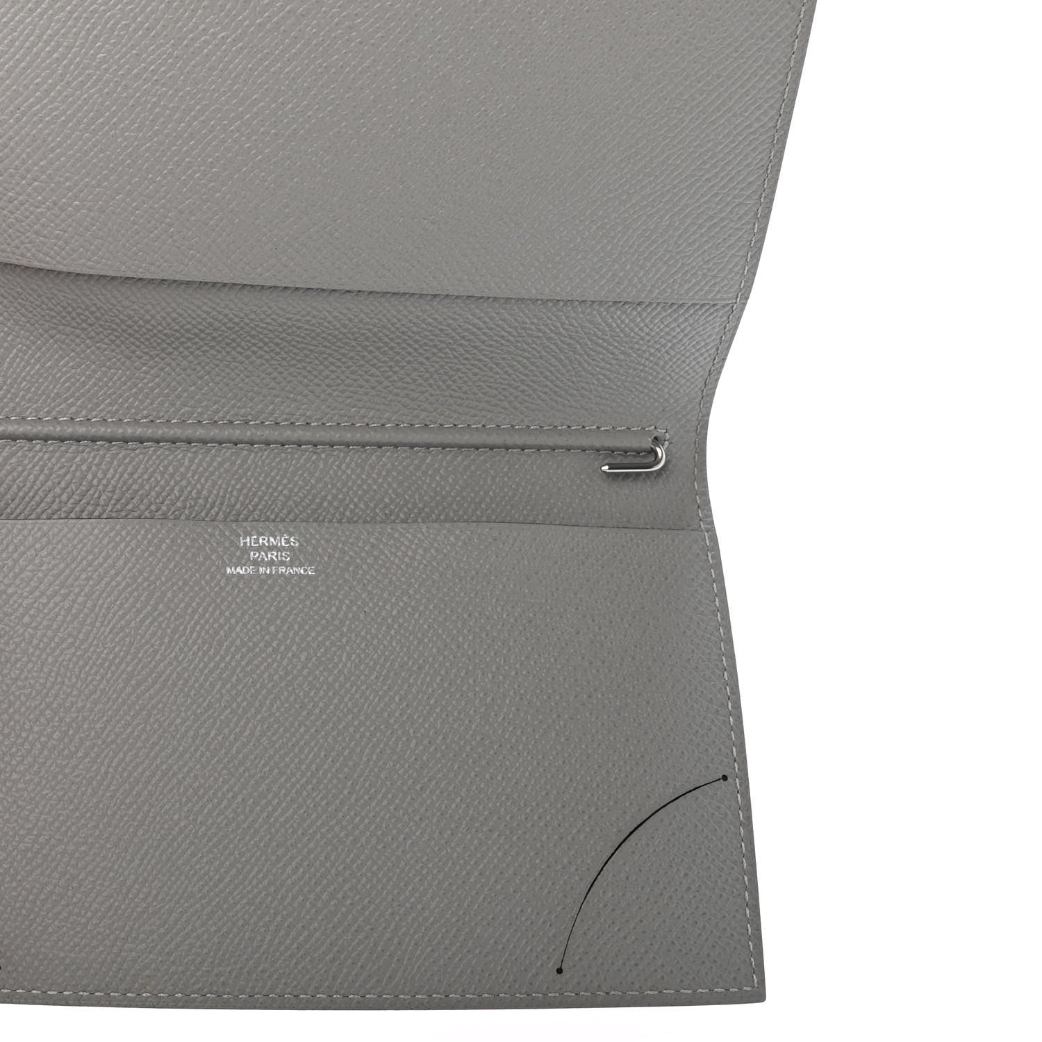 Hermes Epsom Tri-Color Vision II Agenda Cover Gris Mouette Rose Jaipur Rouge Casaque 4 of 4