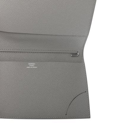Hermes Epsom Tri-Color Vision II Agenda Cover Gris Mouette Rose Jaipur Rouge Casaque 4 of 4