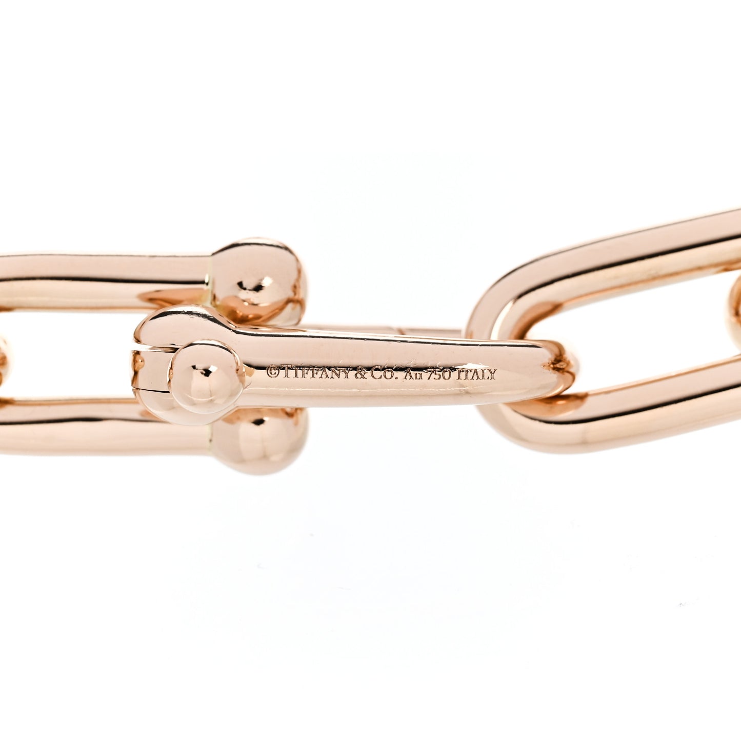 18K Rose Gold Large HardWear Link Bracelet