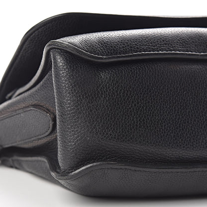 Alexander McQueen Grained Calfskin Padlock Crossbody Bag Black 11 of 13