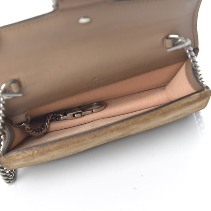 Gucci GG Supreme Monogram Super Mini Dionysus Shoulder Bag Taupe 5 of 11
