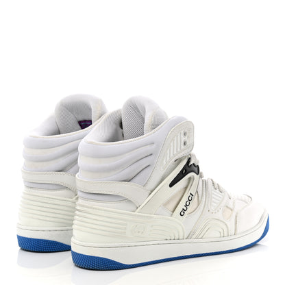 Gucci Demetra Mens Basket High Top Sneakers 8 Great White 4 of 8